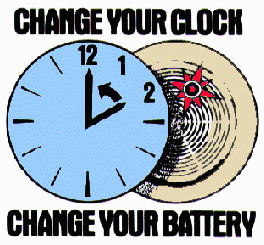 Change the clock, change the batteries