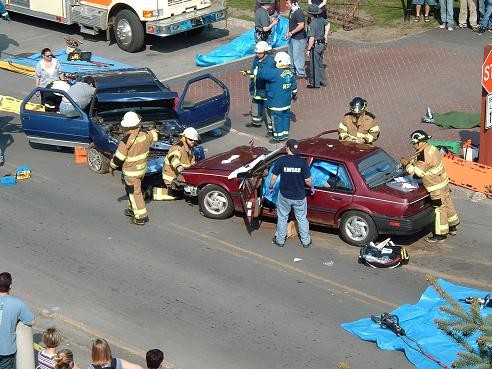 May 2004 - Mock DWI at SUNY Potsdam