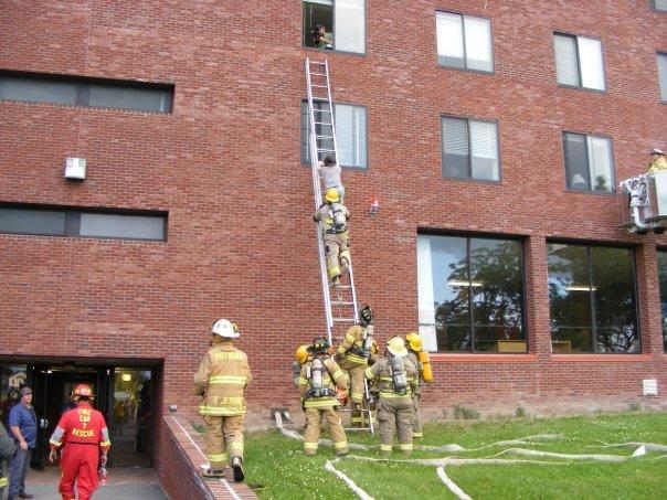 High-Rise Drill at Suny Potsdam 2009