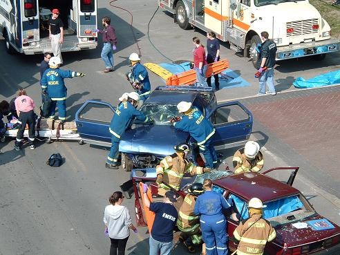 May 2004 - Mock DWI at SUNY Potsdam