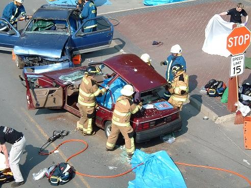 May 2004 - Mock DWI at SUNY Potsdam