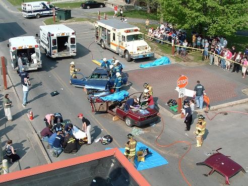 May 2004 - Mock DWI at SUNY Potsdam