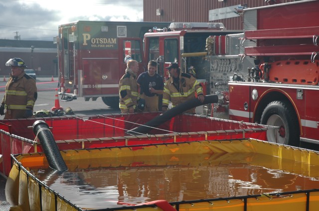 October 2004 - Live fire training burn at 32 Pine Street